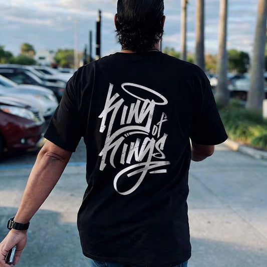 King Of Kings Printed Men's T-shirt