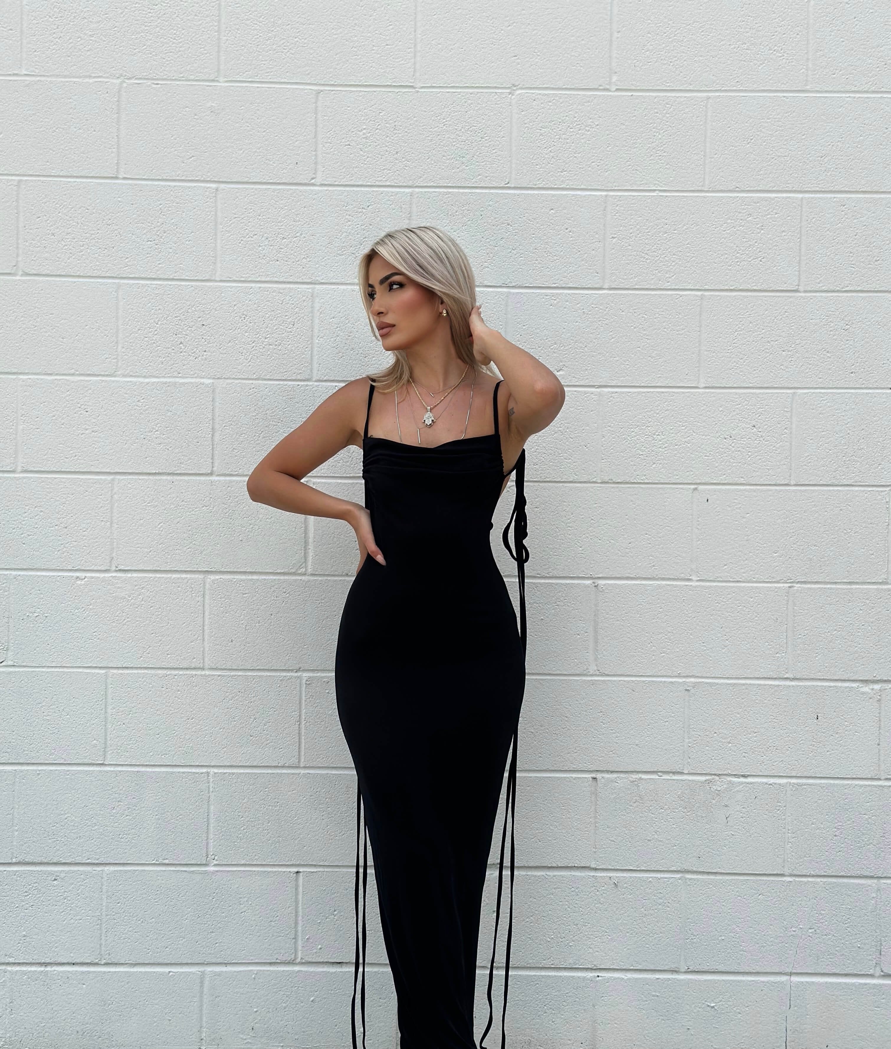 Backless Maxi Dress