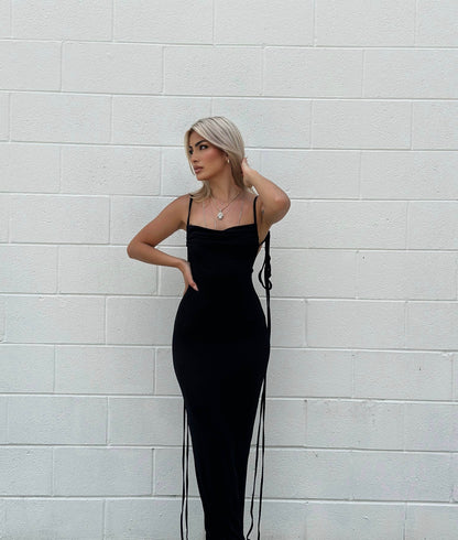 Backless Maxi Dress