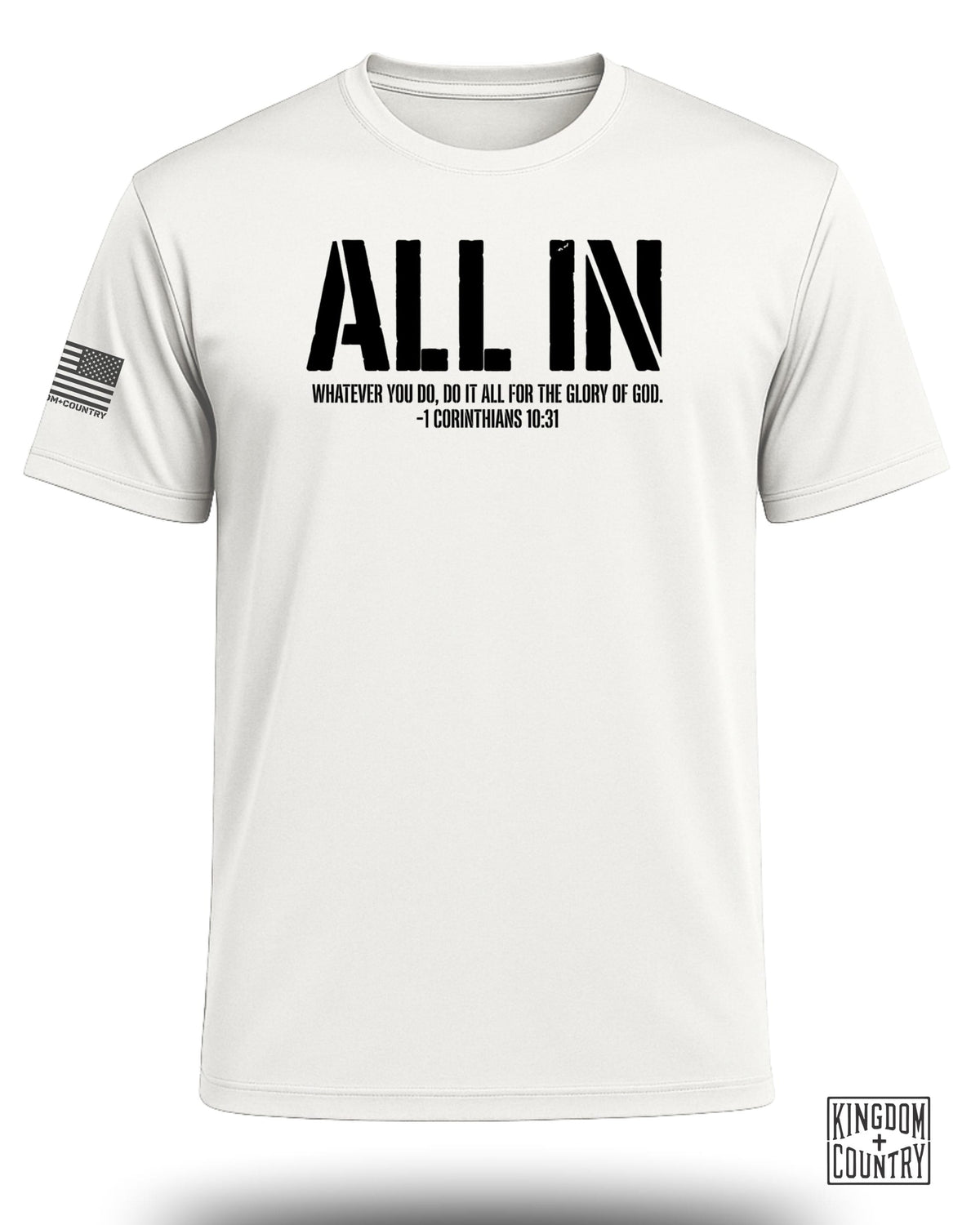 All In 1 Corinthians 10:31 Performance Shirt