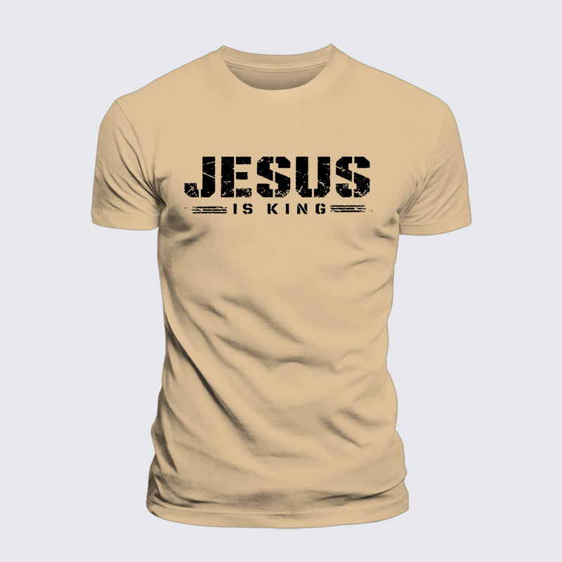 Luxe Mercerized Cotton Tee - Jesus Is King
