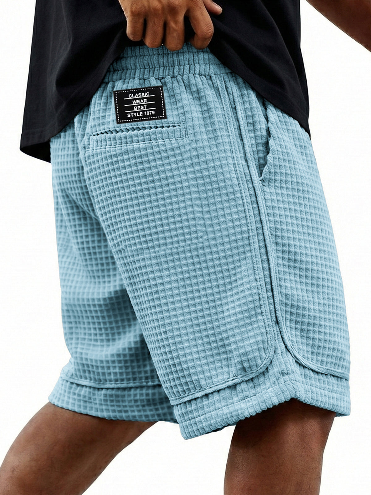 The Waffle Essential Shorts | Textured Relaxed Fit Leisurewear