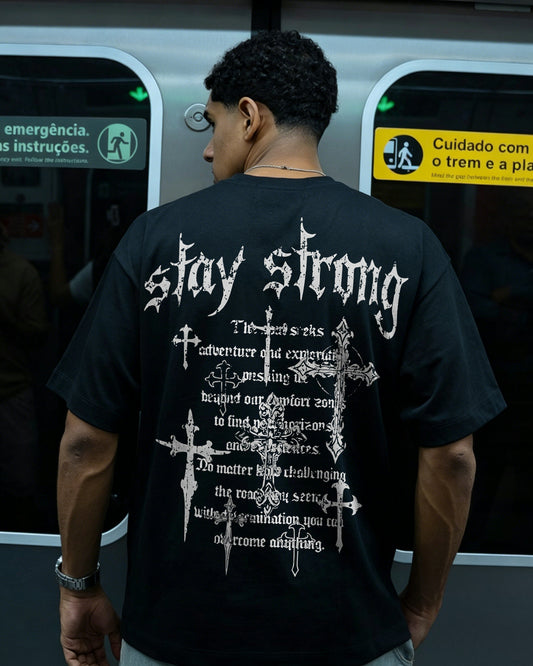 Stay strong Printed Men's T-shirt