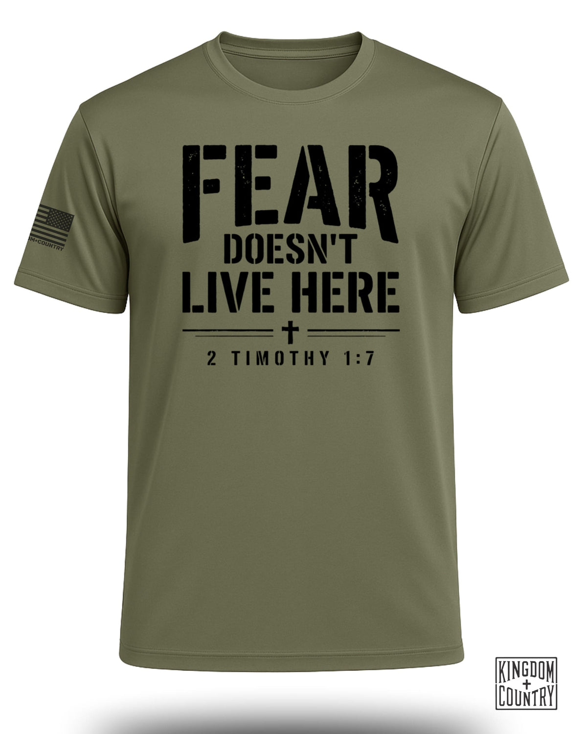 Fear Doesn't Live Here Performance Shirt
