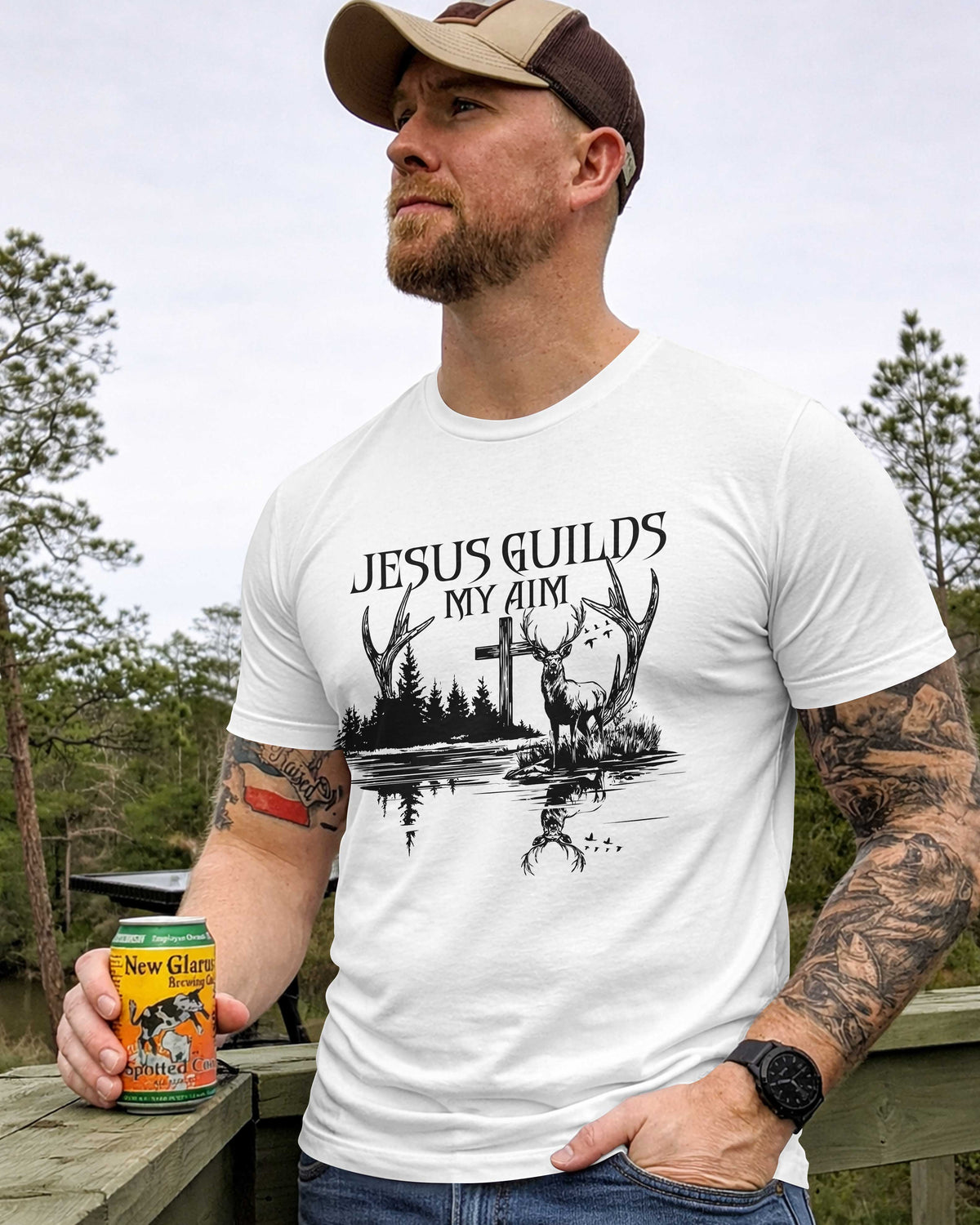 Jesus Guides My Aim T-Shirt