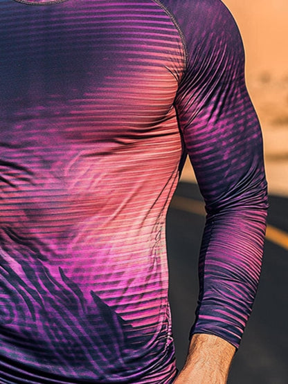 Men's Outdoor Sun Protection Breathable Cool Hooded Sun Protection Long Sleeve Top
