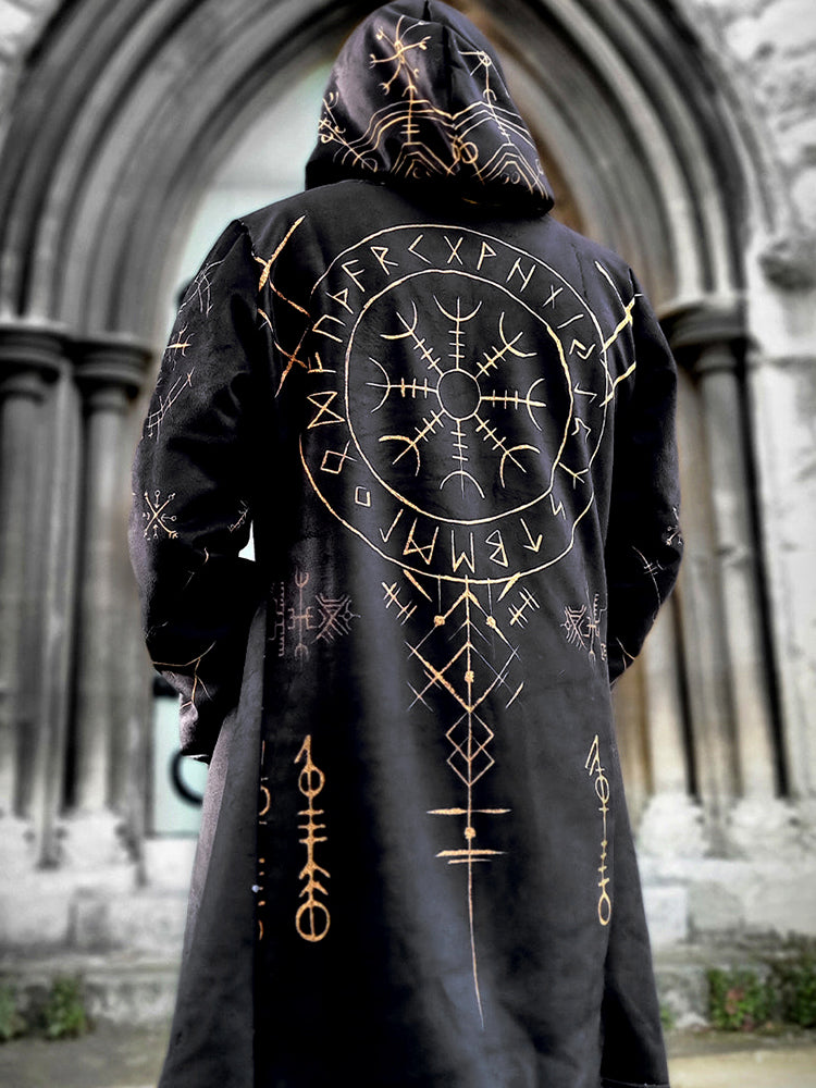 Helm Of Awe Cloak Fleece-Lined Hooded Coat