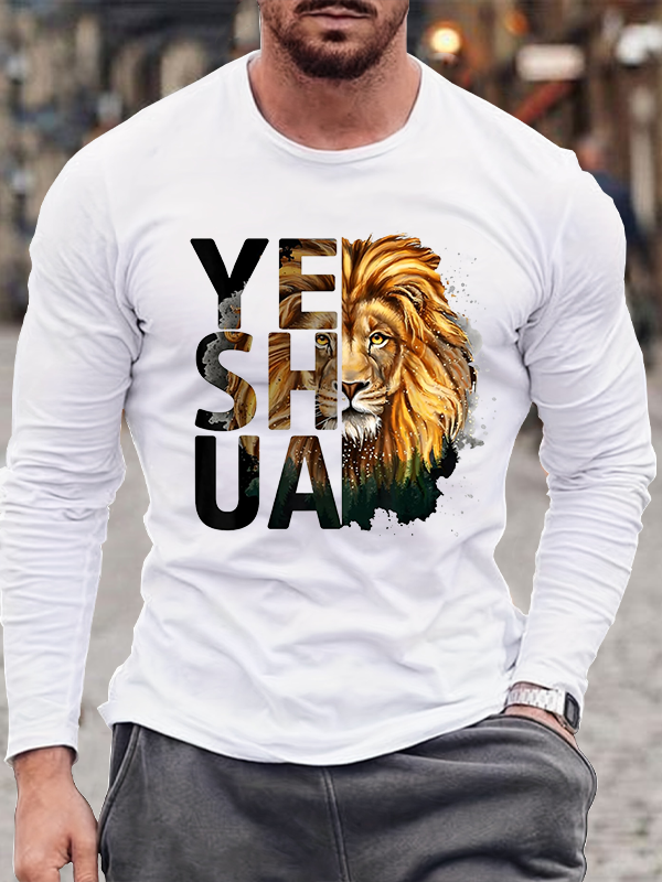 Yeshua Lion Long Sleeve T-Shirt