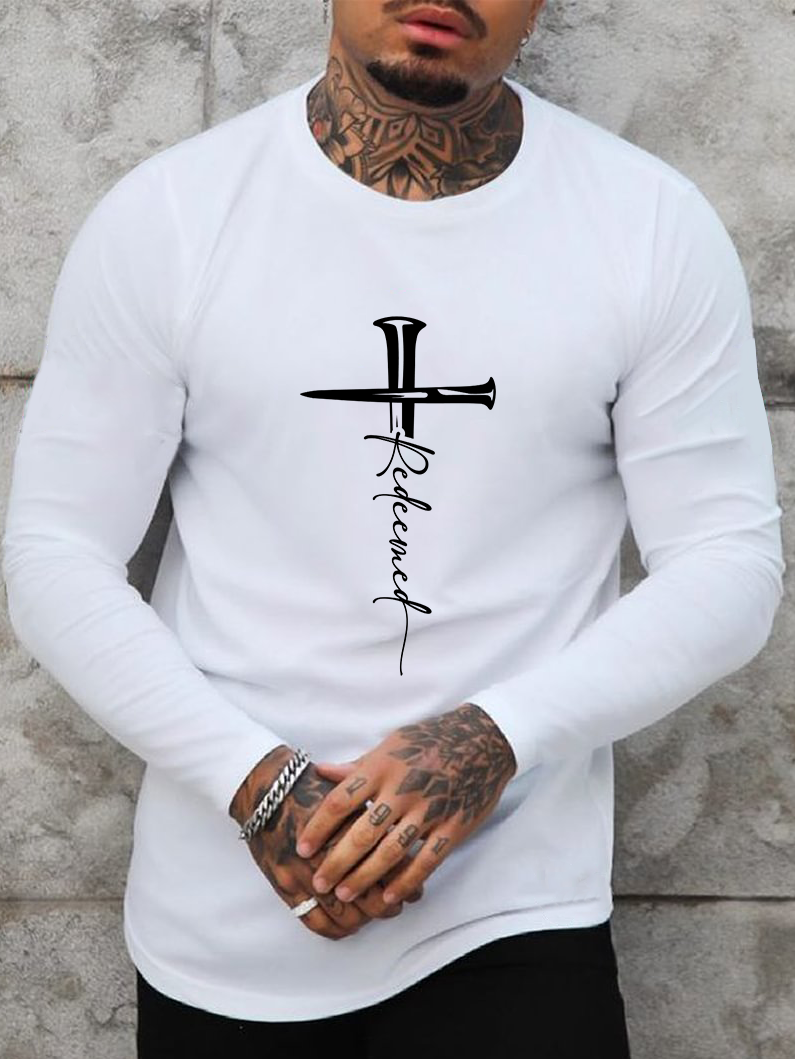 Cross Redeemed Long Sleeve T-Shirt