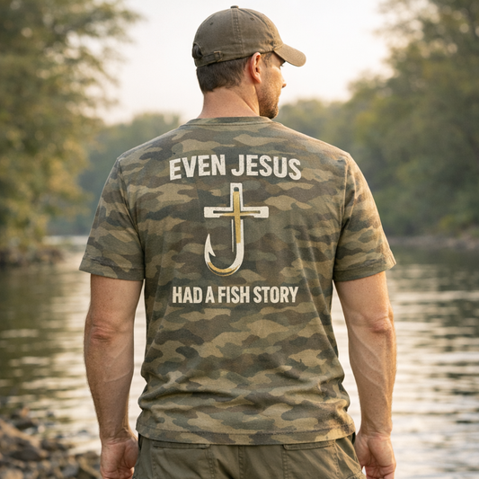 Even Jesus Had A Fish Story T-Shirt