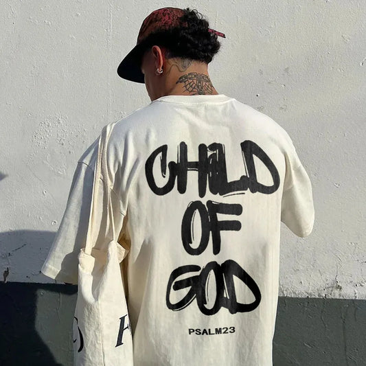 Child Of God Printed Men's T-shirt