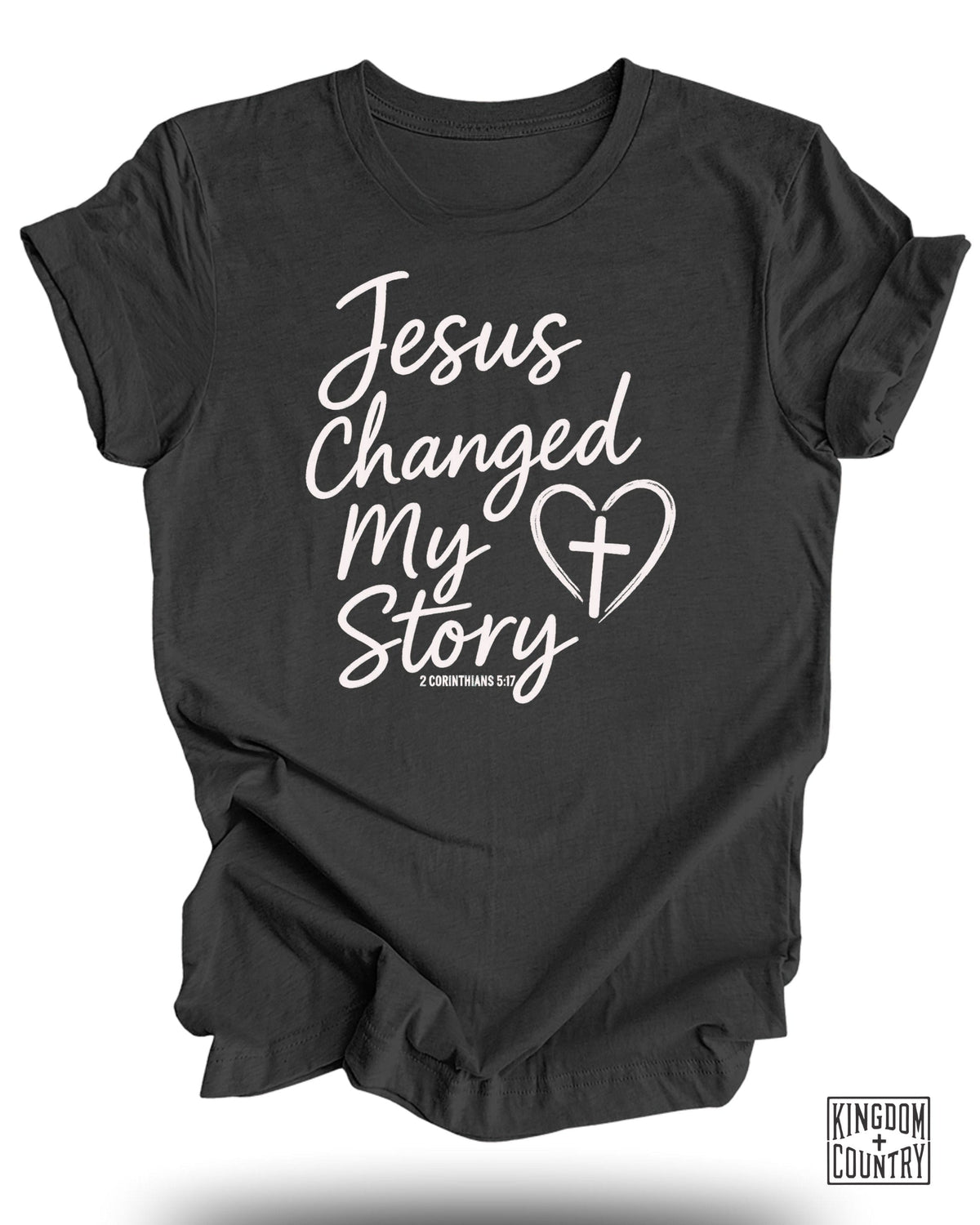 Jesus Changed My Story T-Shirt