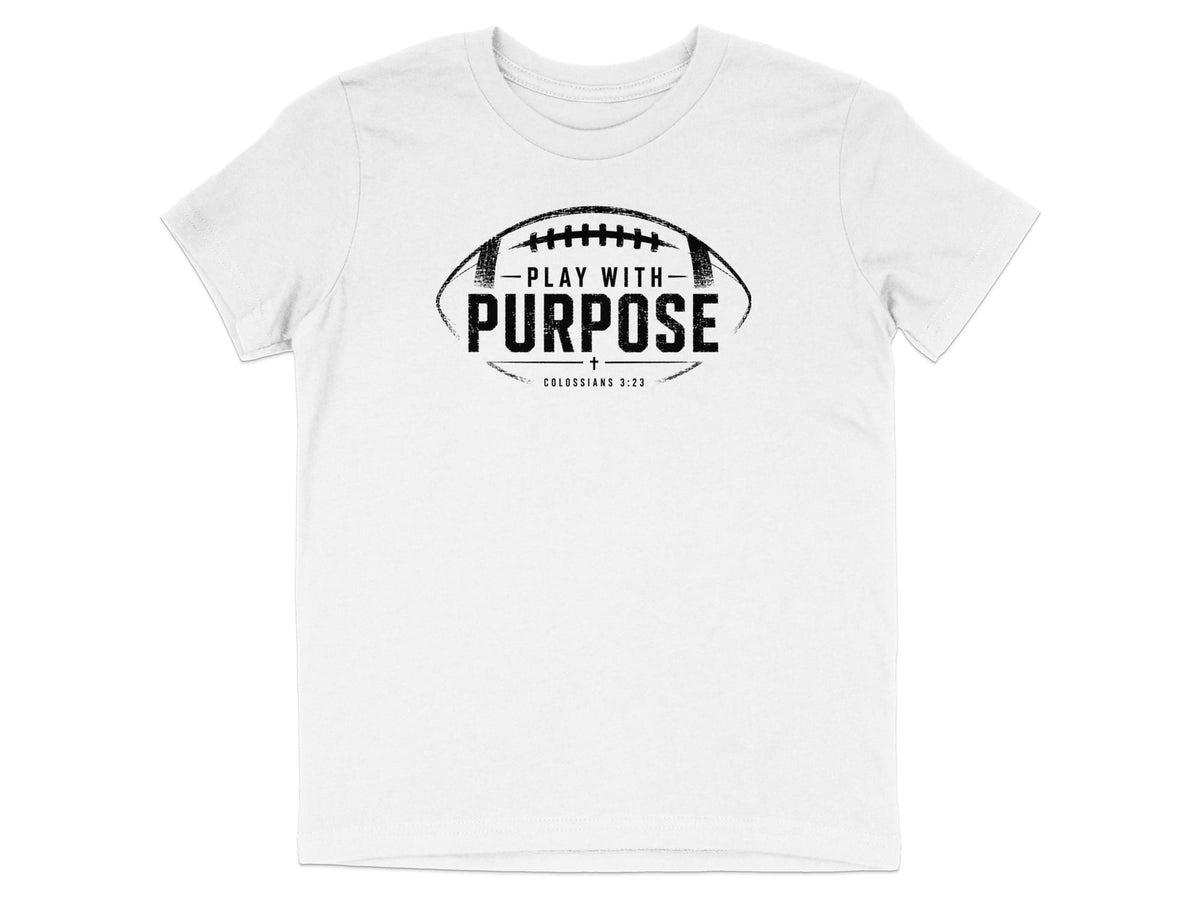 Play with Purpose - Football Youth T-Shirt