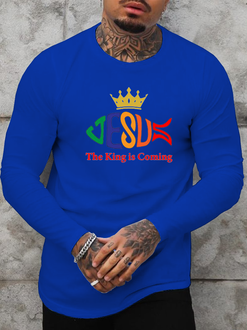 The King is Coming Long Sleeve T-Shirt