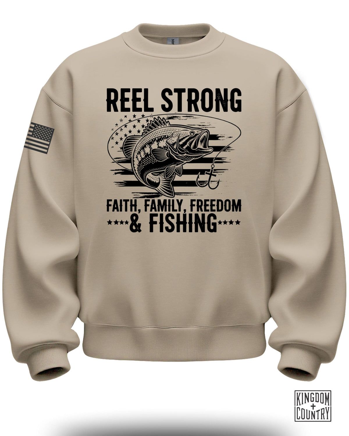 Reel Strong Crewneck