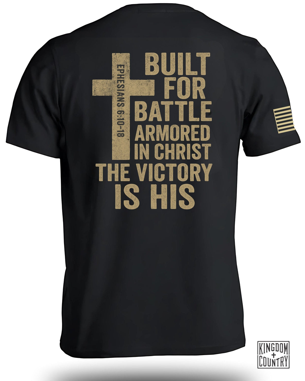 Built For Battle Armored In Christ T-Shirt
