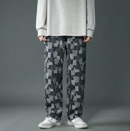 Skratch™ - Plaid Denim Jeans