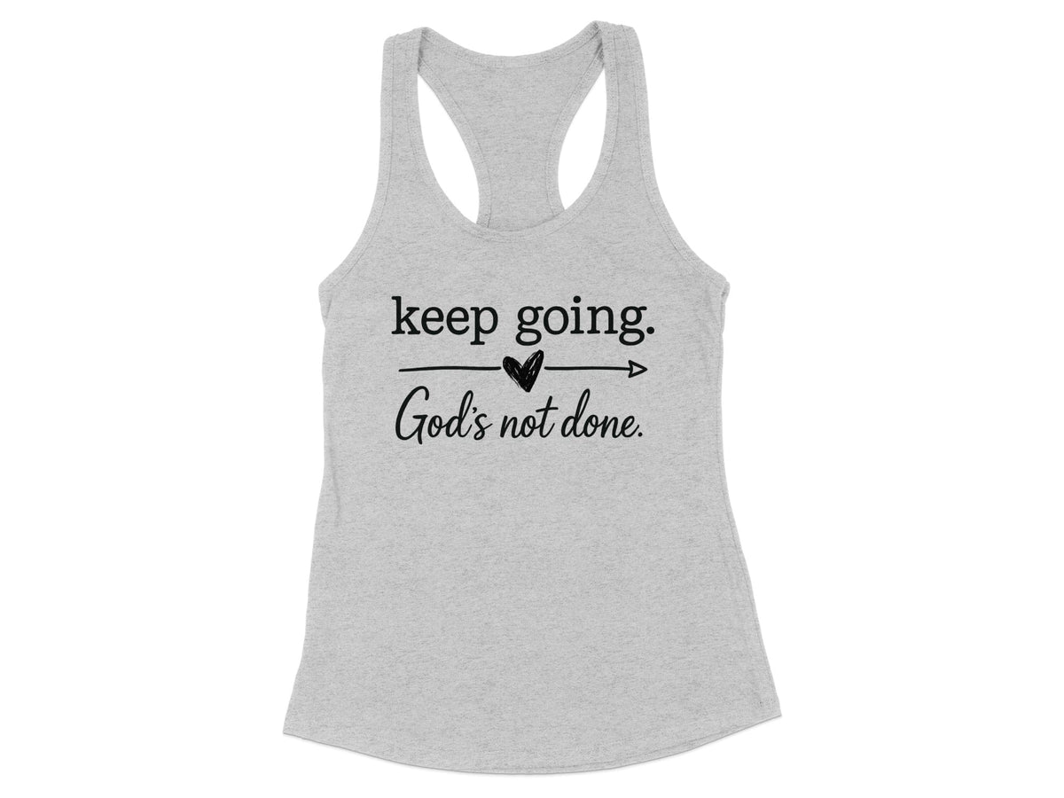 Keep Going Racerback Tank