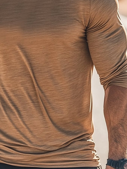 Men's Outdoor Sun Protection Breathable Cool Hooded Sun Protection Long Sleeve Top