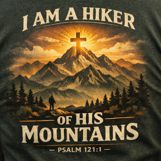 I Am A Hiker Of His Mountains T-Shirt