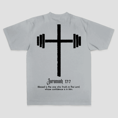 Jeremiah 17:7 Blessed Is The One Who Trusts In The Lord Printed Men's T-shirt