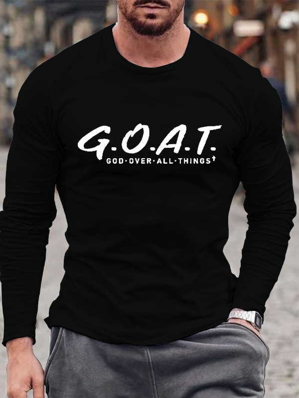 God Over All Things Long Sleeve T-Shirt