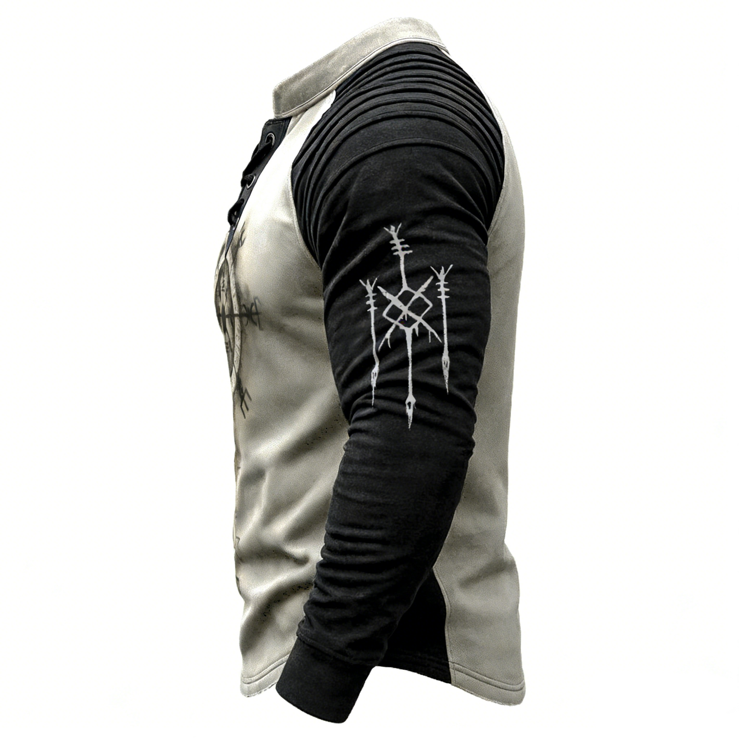 Viking Classic Rune Spell Print Sweatshirt