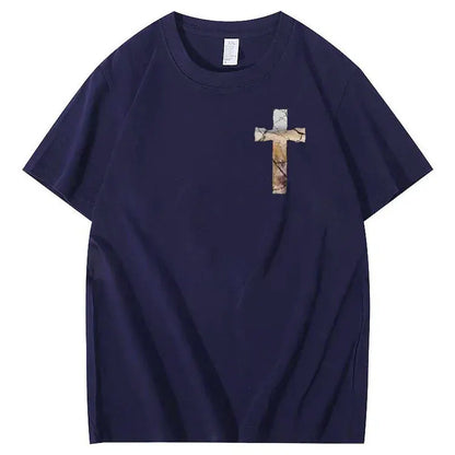 God Turns Broken Pieces Into Masterpieces Christian Pattern Crew Neck T-Shirt