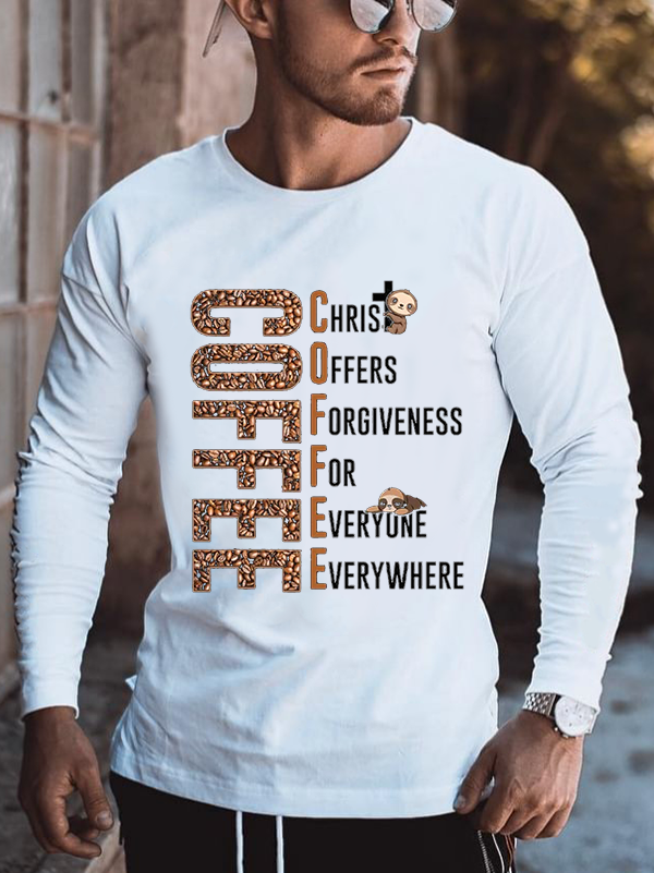 Christ Offers Forgiveness For Everyone Everywhere Long Sleeve T-Shirt