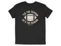 'Tis The Season He's The Reason - Football Youth T-Shirt
