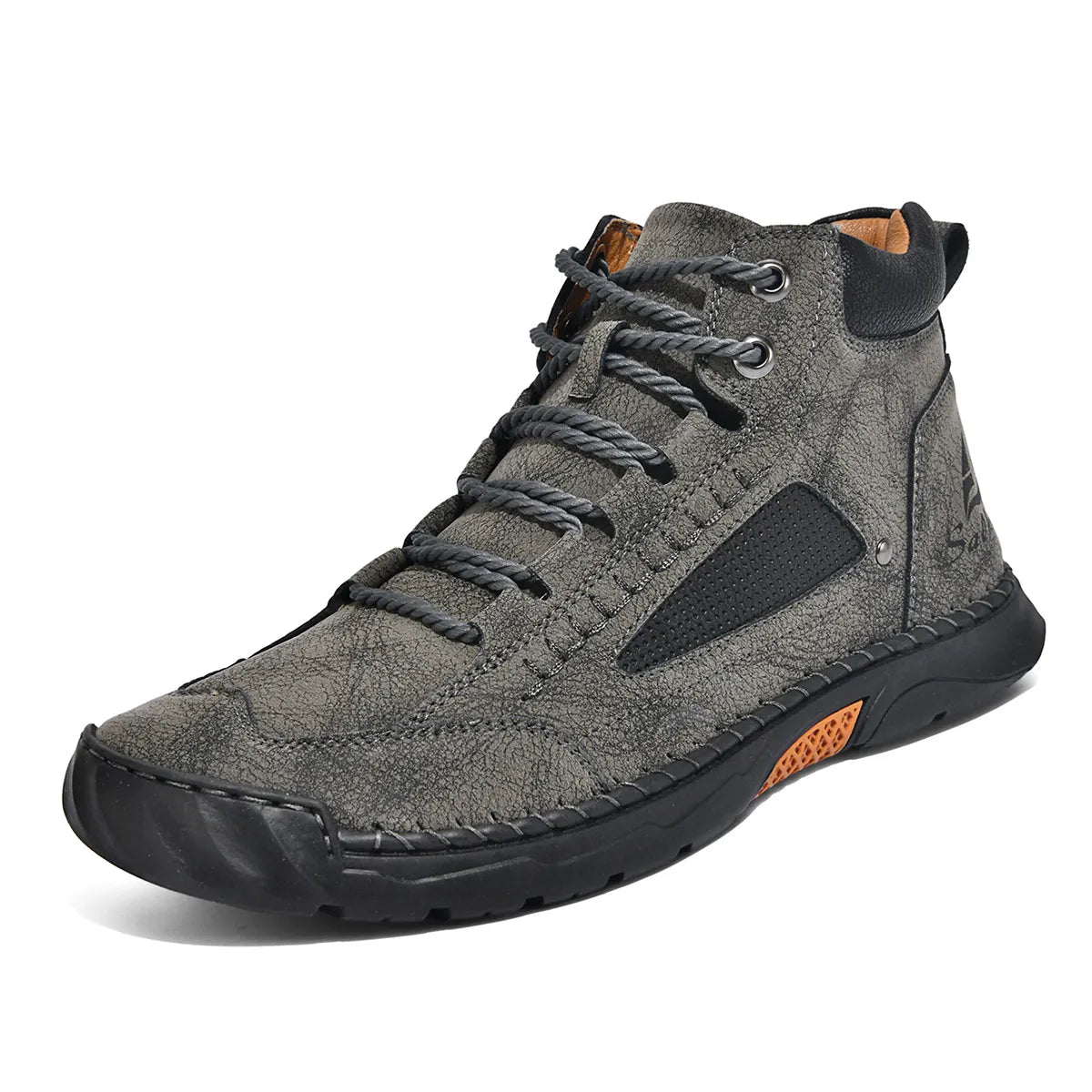 BIG SALE LIMITED STOCK! Men's Comfortable Handmade Leather Boots – Waterproof, Arch Support, Pressure Relief, Spacious Toe Box Outdoor Leather Shoes