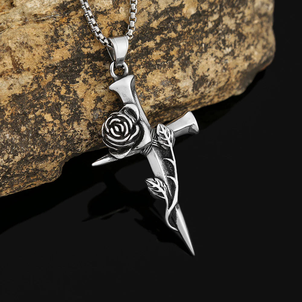 Vintage Cross Necklace