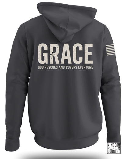 Grace God Rescues Everyone Hoodie