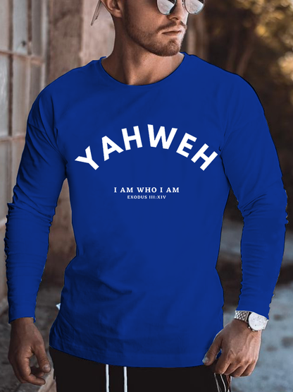 Yahweh Cotton Long Sleeve T-Shirt