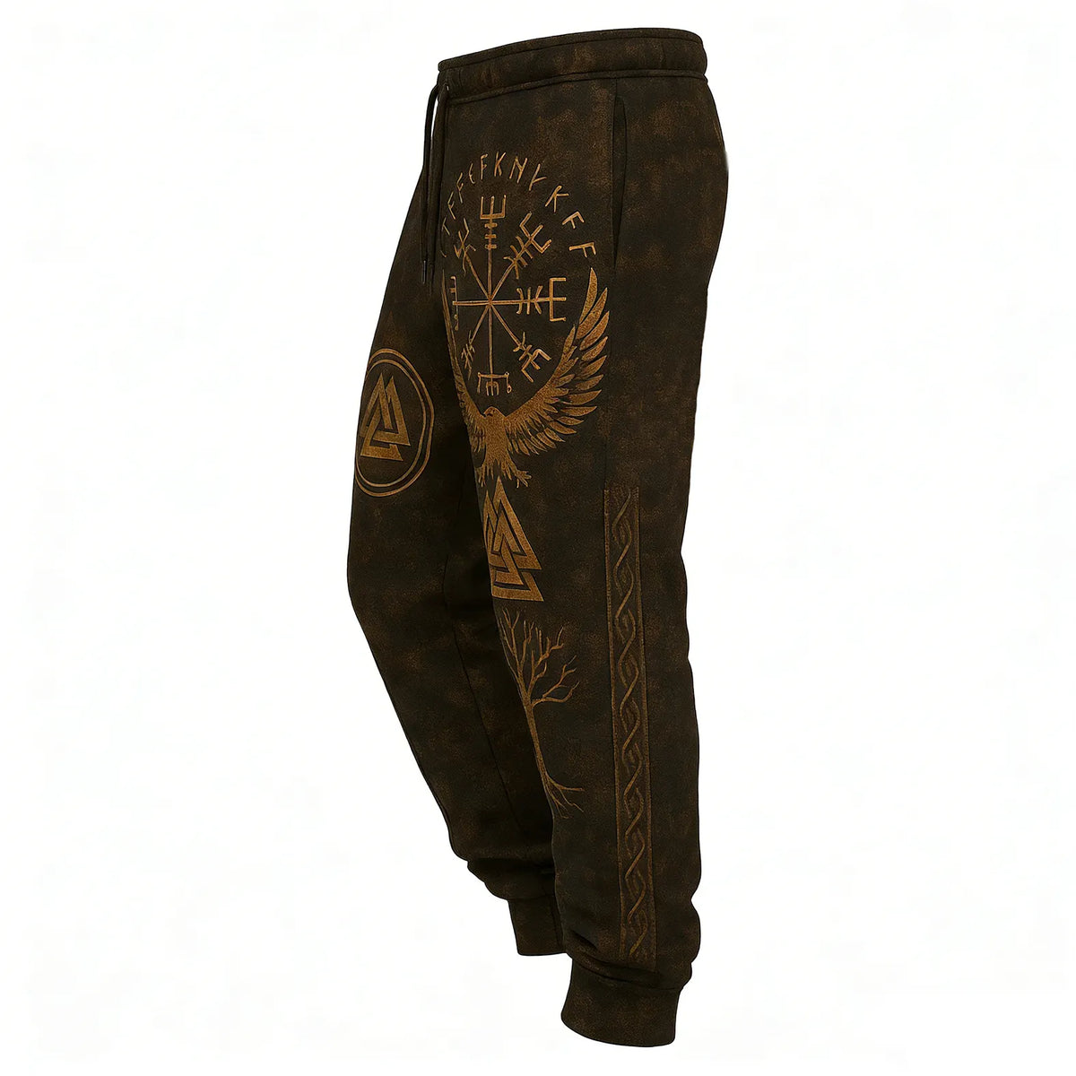 Viking Unisex Runes Tree Of Life Graphics Jogging Pants