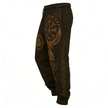 Viking Unisex Runes Tree Of Life Graphics Jogging Pants