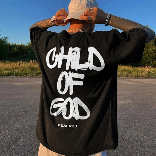 Child Of God Printed Men's T-shirt