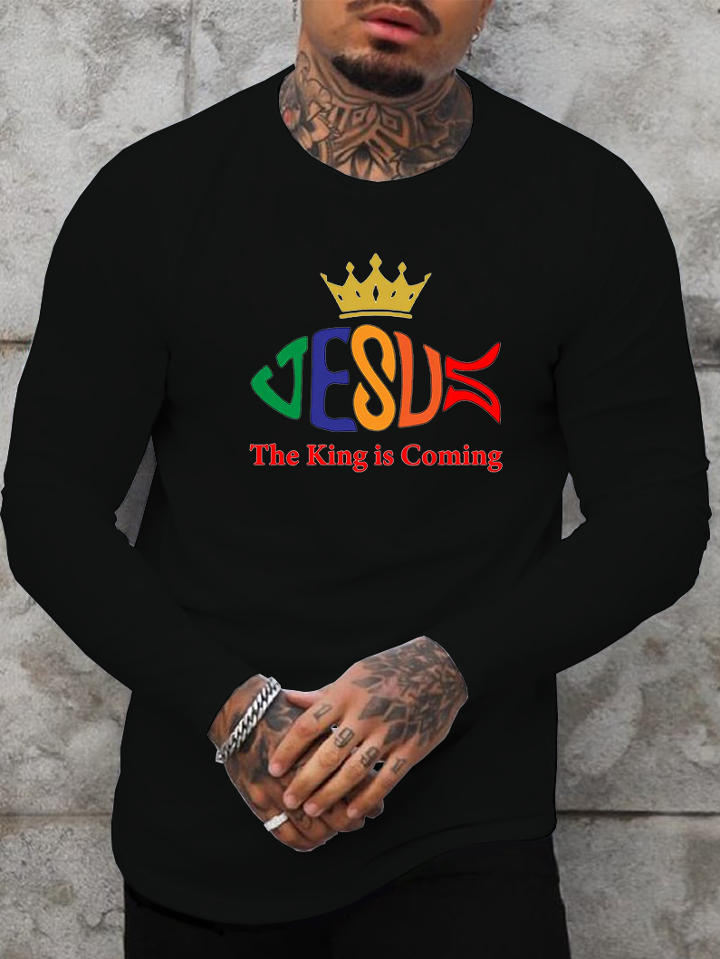 The King is Coming Long Sleeve T-Shirt