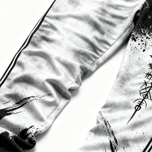 Vintage Nordic Viking Totem Rune Street Trousers