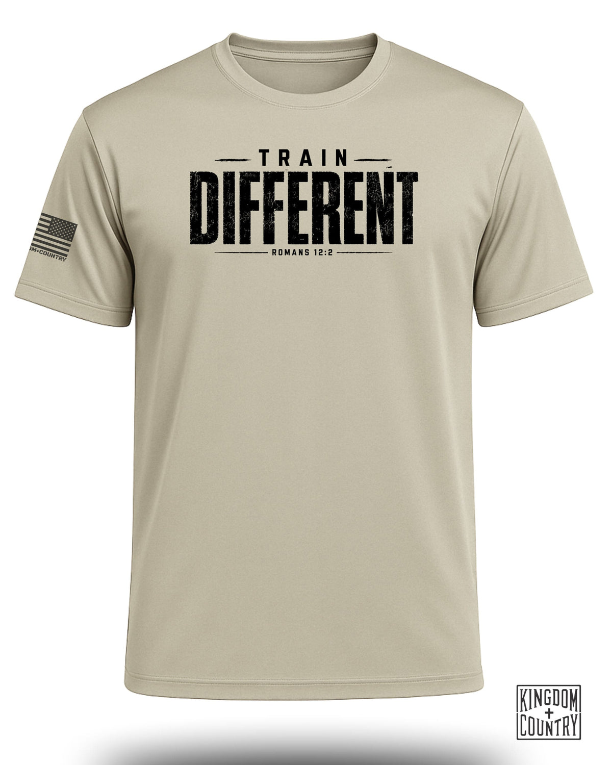 Train Different Romans 12:2 Performance Shirt