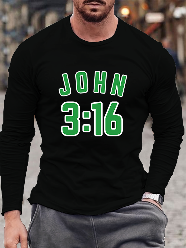 John 3:16 Long Sleeve T-Shirt