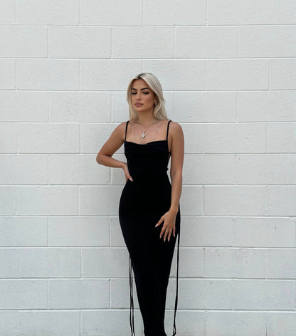 Backless Maxi Dress