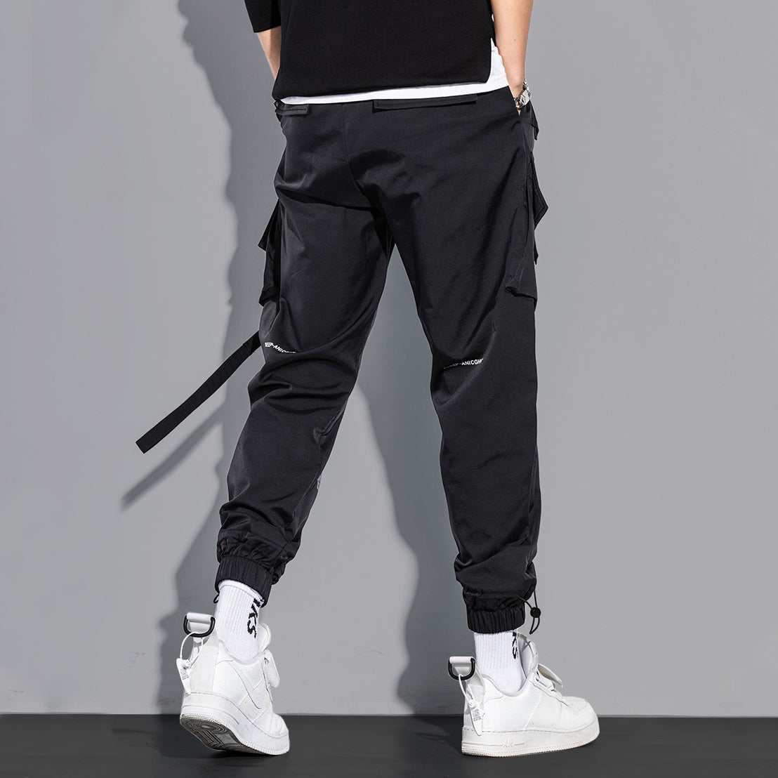 Techwear Thickened Casual Cargo Pants