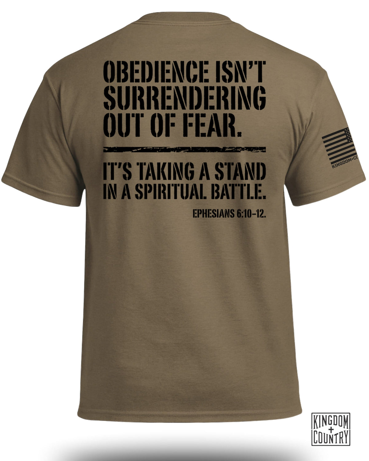 Obedience Is Taking A Stand T-Shirt