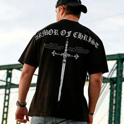 Armor Of Christ Printed Men's T-shirt