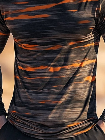 Men's Outdoor Sun Protection Breathable Cool Hooded Sun Protection Long Sleeve Top