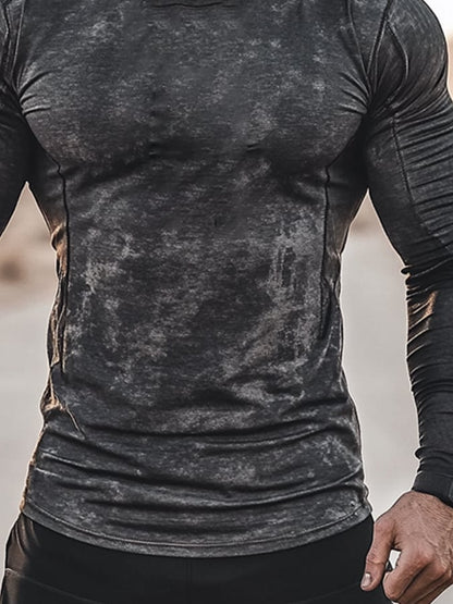 Men's Outdoor Sun Protection Breathable Cool Hooded Sun Protection Long Sleeve Top