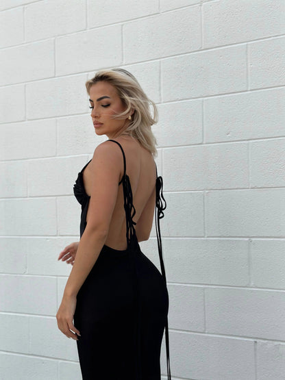 Backless Maxi Dress