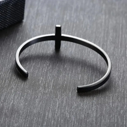 Adjustable Cross Bangle