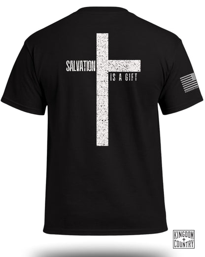 Salvation is a Gift Cross T-Shirt